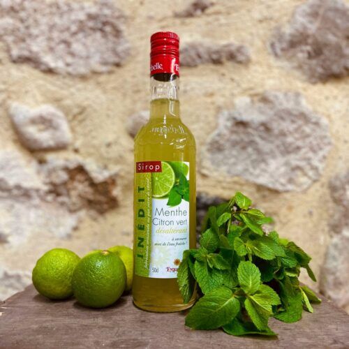 Sirop inédit menthe citron vert - 50cl