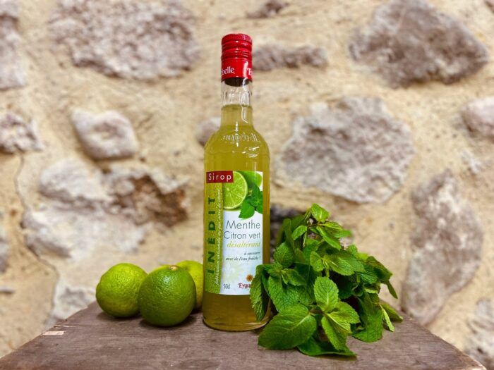 Sirop inédit menthe citron vert - 50cl