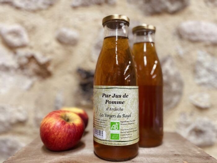 Jus de pomme d'Ardèche BIO - 75cl