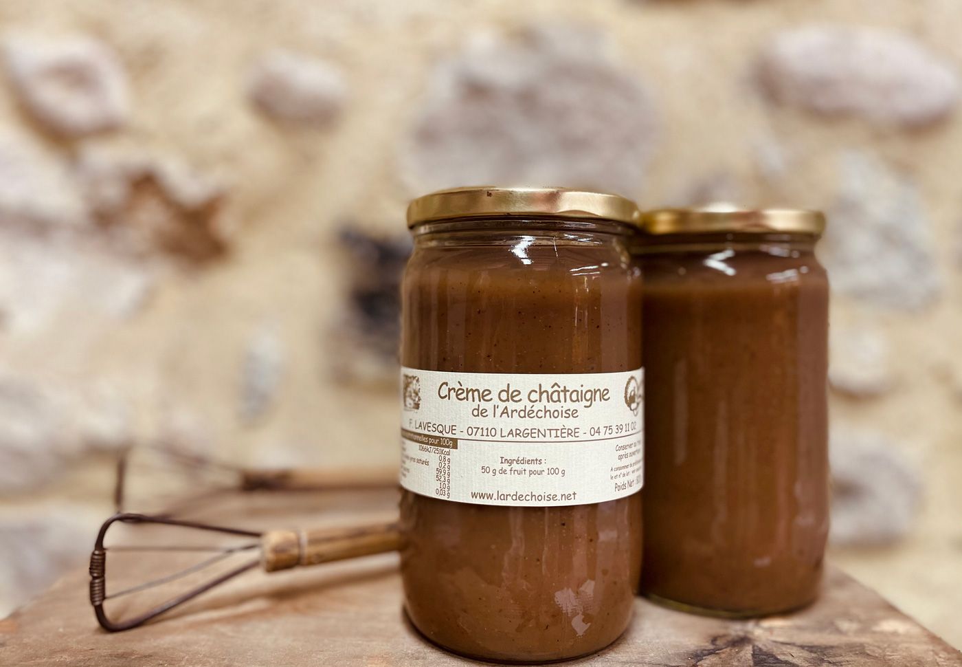 Crème de châtaigne - 820g Crème de châtaigne - 820g