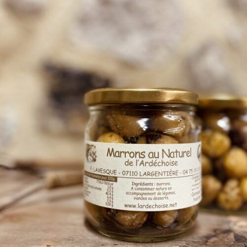 Marrons au naturel - 240g