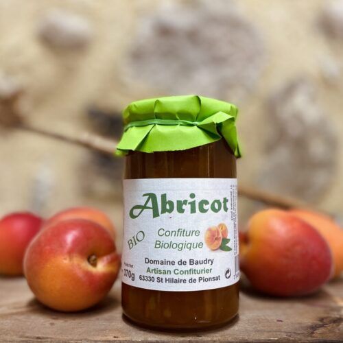 Confiture d'abricot BIO - 370g