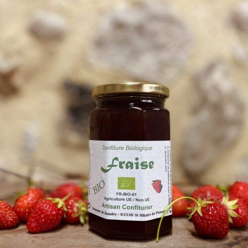 Confiture de fraise BIO - 370g