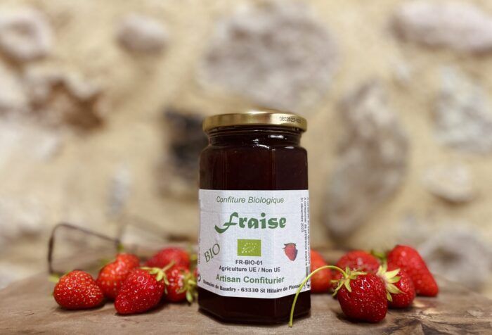 Confiture de fraise BIO - 370g