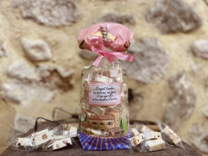 Sachet nougat figue, myrtille et marrons - 200g