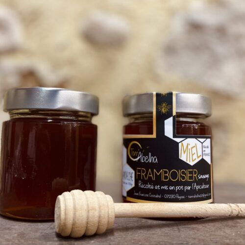 Miel de framboisier Ardèche - 250g