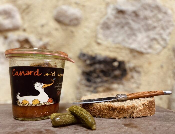 Verrine "canard miel agrumes" - 200g