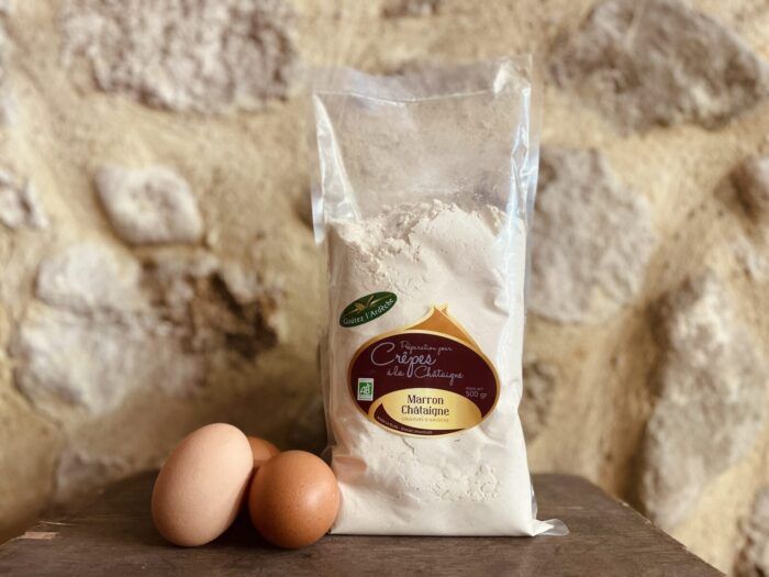 Préparation pour crêpes à la farine de châtaigne BIO - 500g