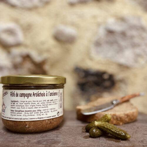 Pâté de campagne à l'ancienne Ardèche - 310g
