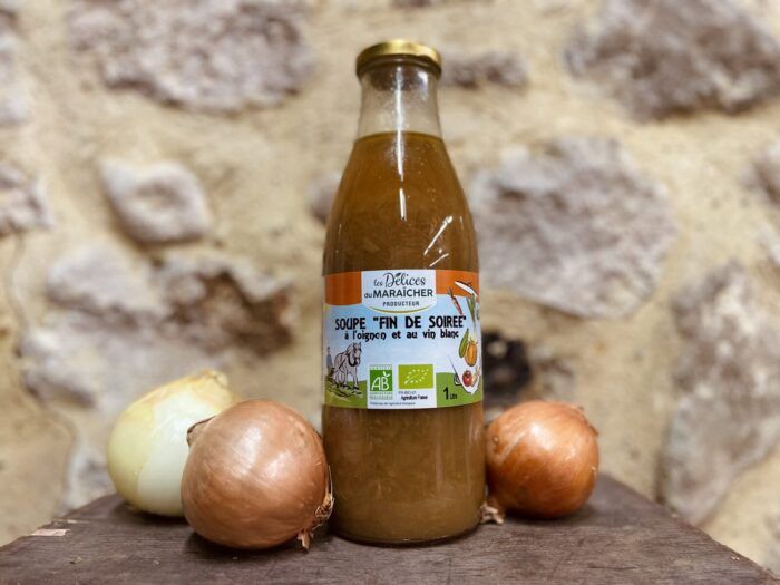 Soupe à l'oignon et au vin blanc ardéchoise BIO - 1L