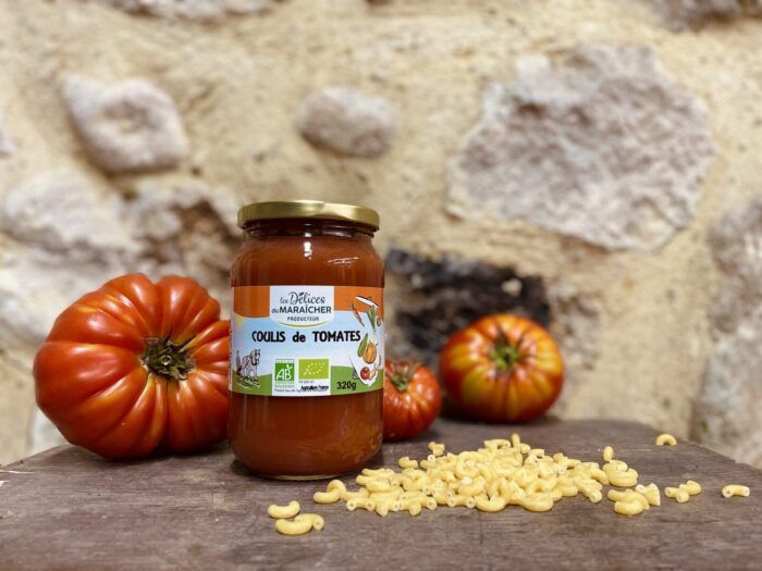 Coulis de tomates ardéchois BIO - 320g