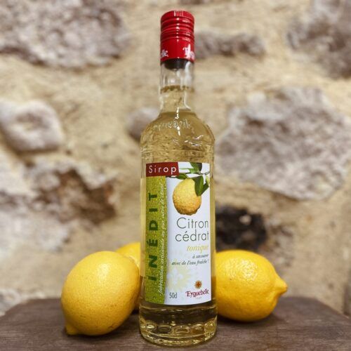 Sirop inédit citron cédrat - 50cl