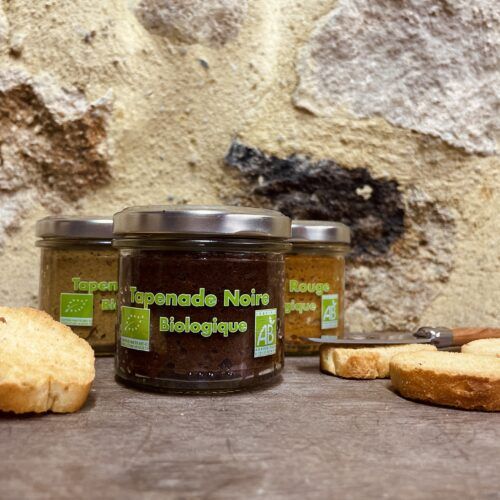 Tapenade noire BIO - 90g